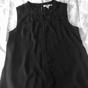 Black Blouse, front strap design